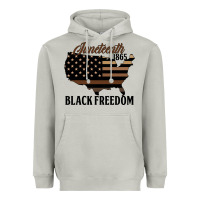 Moon Dust juneteenth 1865 black freedom Heavyweight Hoodie - HRA Design Shop