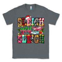 Charcoal Heather sleigh girl sleigh Classic Tee - Zillion Design Studio