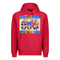 Cardinal American gnomes Premium Hoodie - AdoDesignShop