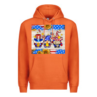 Carrot American gnomes Premium Hoodie - AdoDesignShop