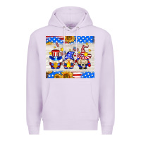 Lilac American gnomes Premium Hoodie - AdoDesignShop
