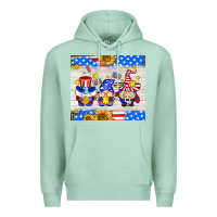 Seafoam American gnomes Premium Hoodie - AdoDesignShop