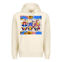 Tofu American gnomes Premium Hoodie - AdoDesignShop