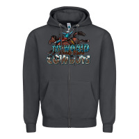 Smoke the world needs more cowboys Zipper Hoodie - Zillion Design Studio