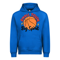 Cobalt small town big spirit Urban Hoodie - MaliasSmallBusiness