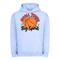 Pigment Grape Ice small town big spirit Urban Hoodie - MaliasSmallBusiness