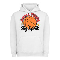 Pigment Lunar Rock small town big spirit Urban Hoodie - MaliasSmallBusiness