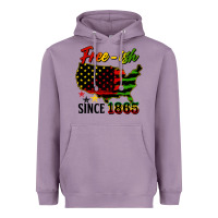Lavender free ish since 1865 Heavyweight Hoodie - HRA Design Shop