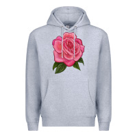 Heather Grey queen of elegance Premium Hoodie - LillyAllenDesigns