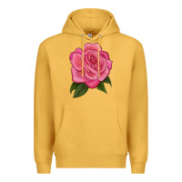 Mustard queen of elegance Premium Hoodie - LillyAllenDesigns