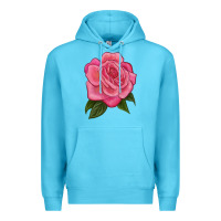 Ocean Blue queen of elegance Premium Hoodie - LillyAllenDesigns
