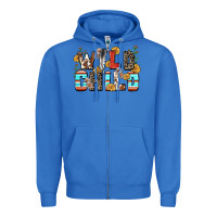 True Royal wild child Zipper Hoodie - Zillion Design Studio
