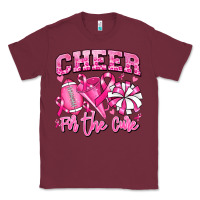 Burgundy cheer for the cure american football Classic Tee - RanaPortraitStore