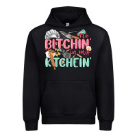 Black no bitchin in my kitchin Urban Hoodie - MaliasSmallBusiness