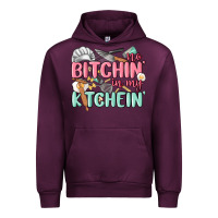 Mauve Wine no bitchin in my kitchin Urban Hoodie - MaliasSmallBusiness