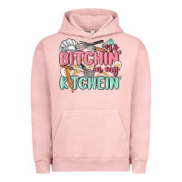 Pigment Salmon no bitchin in my kitchin Urban Hoodie - MaliasSmallBusiness