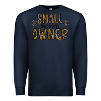 Navy small business owner Premium Sweatshirt - CowhideDigitalArt