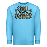 Ocean Blue small business owner Premium Sweatshirt - CowhideDigitalArt