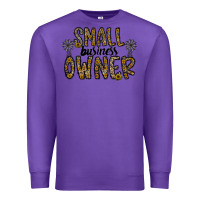 Purple small business owner Premium Sweatshirt - CowhideDigitalArt