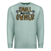 Seafoam small business owner Premium Sweatshirt - CowhideDigitalArt