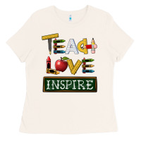 Bone teach love inspire Ladies Tee - BarkalooDesign