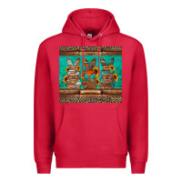 Cardinal western easter bunnies Premium Hoodie - Jasminsmagicworld