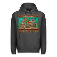 Charcoal Heather western easter bunnies Premium Hoodie - Jasminsmagicworld