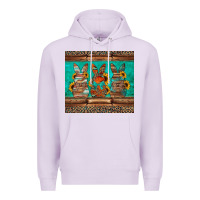 Lilac western easter bunnies Premium Hoodie - Jasminsmagicworld