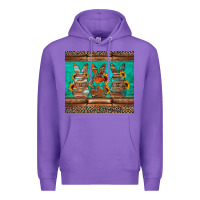 Purple western easter bunnies Premium Hoodie - Jasminsmagicworld