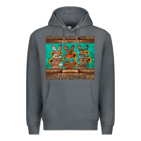 Rock western easter bunnies Premium Hoodie - Jasminsmagicworld