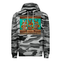 Slate Camo western easter bunnies Premium Hoodie - Jasminsmagicworld