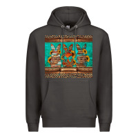 Smoke western easter bunnies Premium Hoodie - Jasminsmagicworld