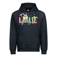Navy love school bus Urban Hoodie - MaliasSmallBusiness