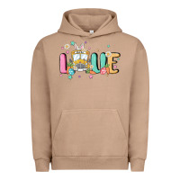 Pigment Burro love school bus Urban Hoodie - MaliasSmallBusiness
