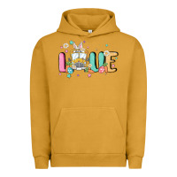 Pigment Peanut Butter love school bus Urban Hoodie - MaliasSmallBusiness