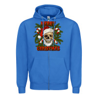 True Royal Merry Christmas Zipper Hoodie - RanaPortraitStore