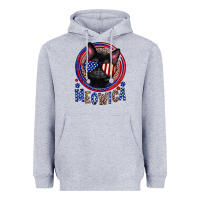 Heather Grey Meowica Heavyweight Hoodie - Neo Western