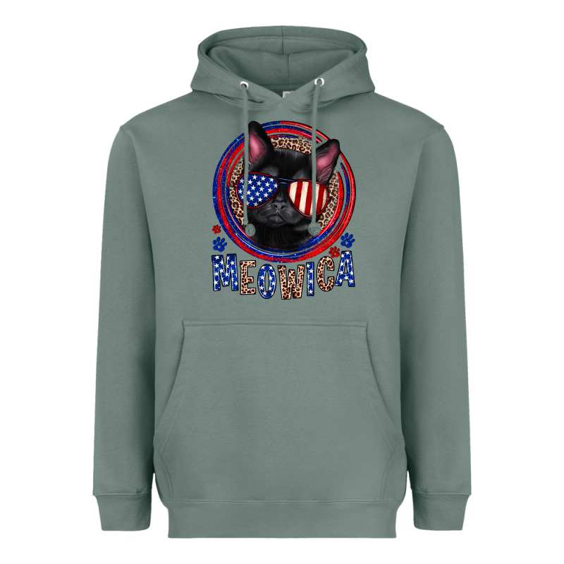 Meowica Heavyweight Hoodie by Neo Western | Teevron