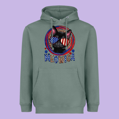 Meowica Heavyweight Hoodie Designed By Neo Western