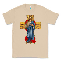 Mushroom jesus christ cross Classic Tee - texasbilliewilder