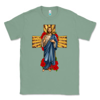 Sage jesus christ cross Classic Tee - texasbilliewilder