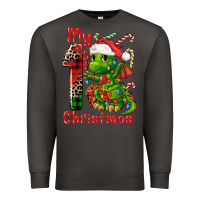 Smoke my first christmas dragon Premium Sweatshirt - FaDigitalArtStudio