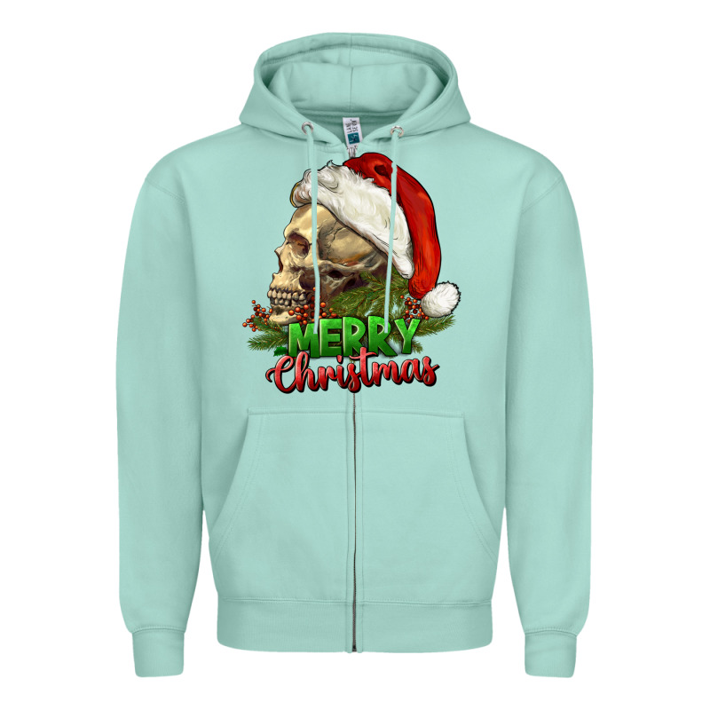 Merry Christmas Zipper Hoodie by RanaPortraitStore | Teevron