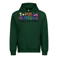 Forest Green paraprofessional Urban Hoodie - MaliasSmallBusiness