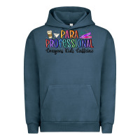 Pigment Midnight Navy paraprofessional Urban Hoodie - MaliasSmallBusiness