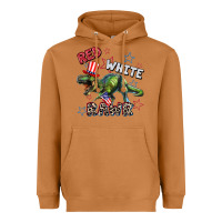 Meerkat Red white rawr 4th of July Heavyweight Hoodie - CowGirlArtShop