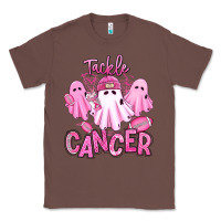Chestnut tackle cancer halloween ghosts american football Classic Tee - RanaPortraitStore