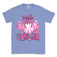 Colony Blue tackle cancer halloween ghosts american football Classic Tee - RanaPortraitStore