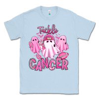 Dusty Blue tackle cancer halloween ghosts american football Classic Tee - RanaPortraitStore