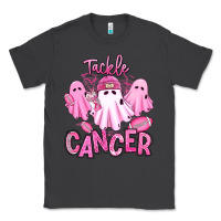 Smoke tackle cancer halloween ghosts american football Classic Tee - RanaPortraitStore
